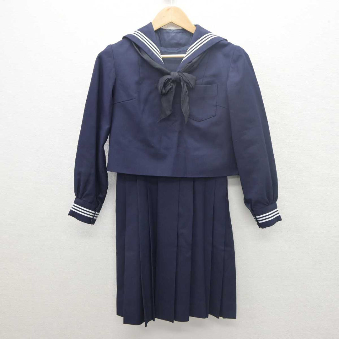 【中古】神奈川県 鎌倉女学院高等学校 女子制服 3点 (セーラー服・スカート) sf061514 | 中古制服通販パレイド