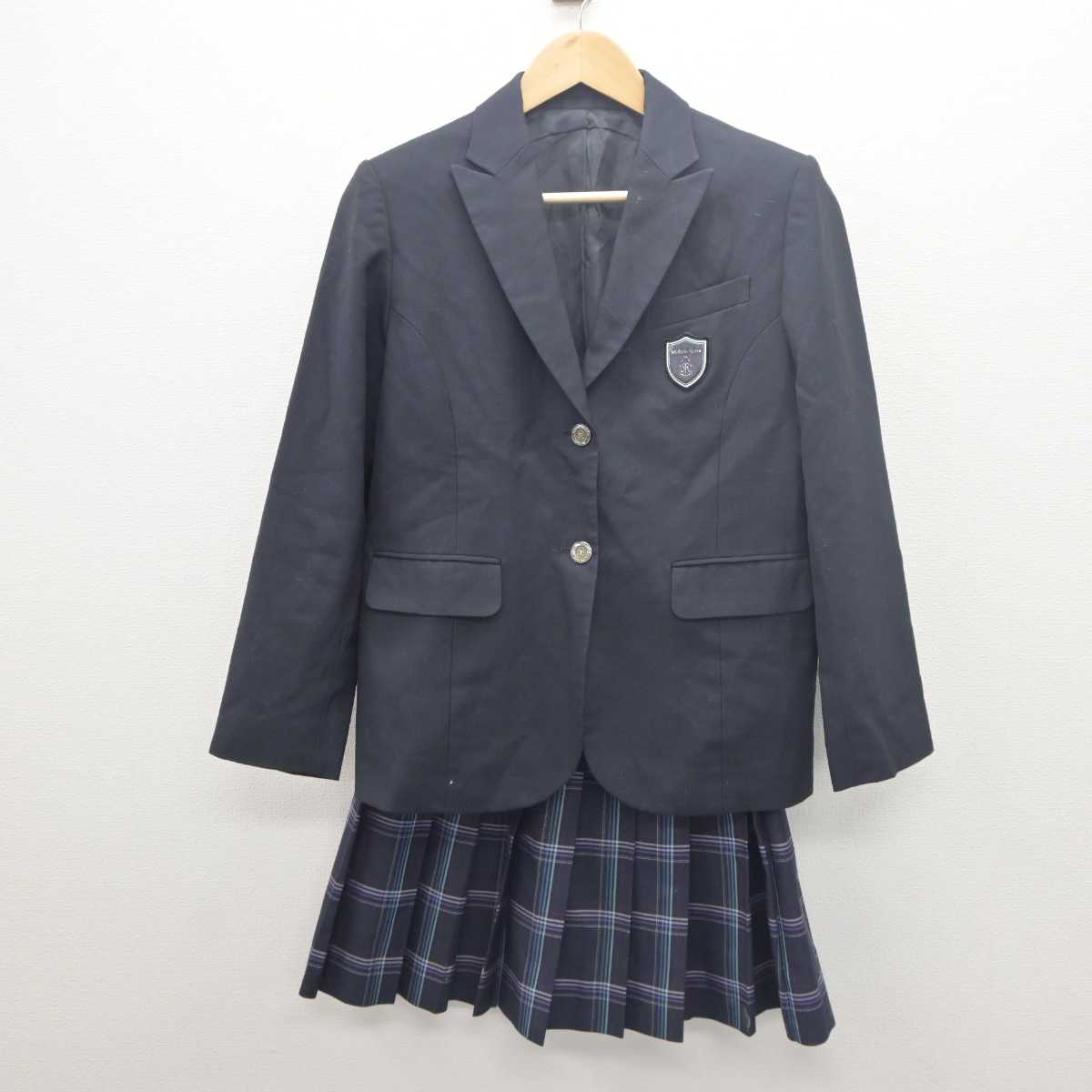 【中古】神奈川県 横浜翠陵高等学校 女子制服 2点 (ブレザー・スカート) sf061519