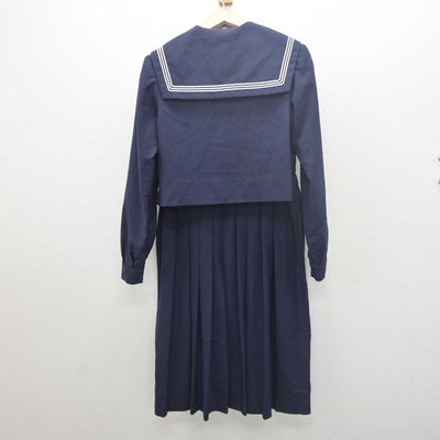 【中古】福岡県 多々良中学校 女子制服 3点 (セーラー服・ジャンパースカート) sf061523