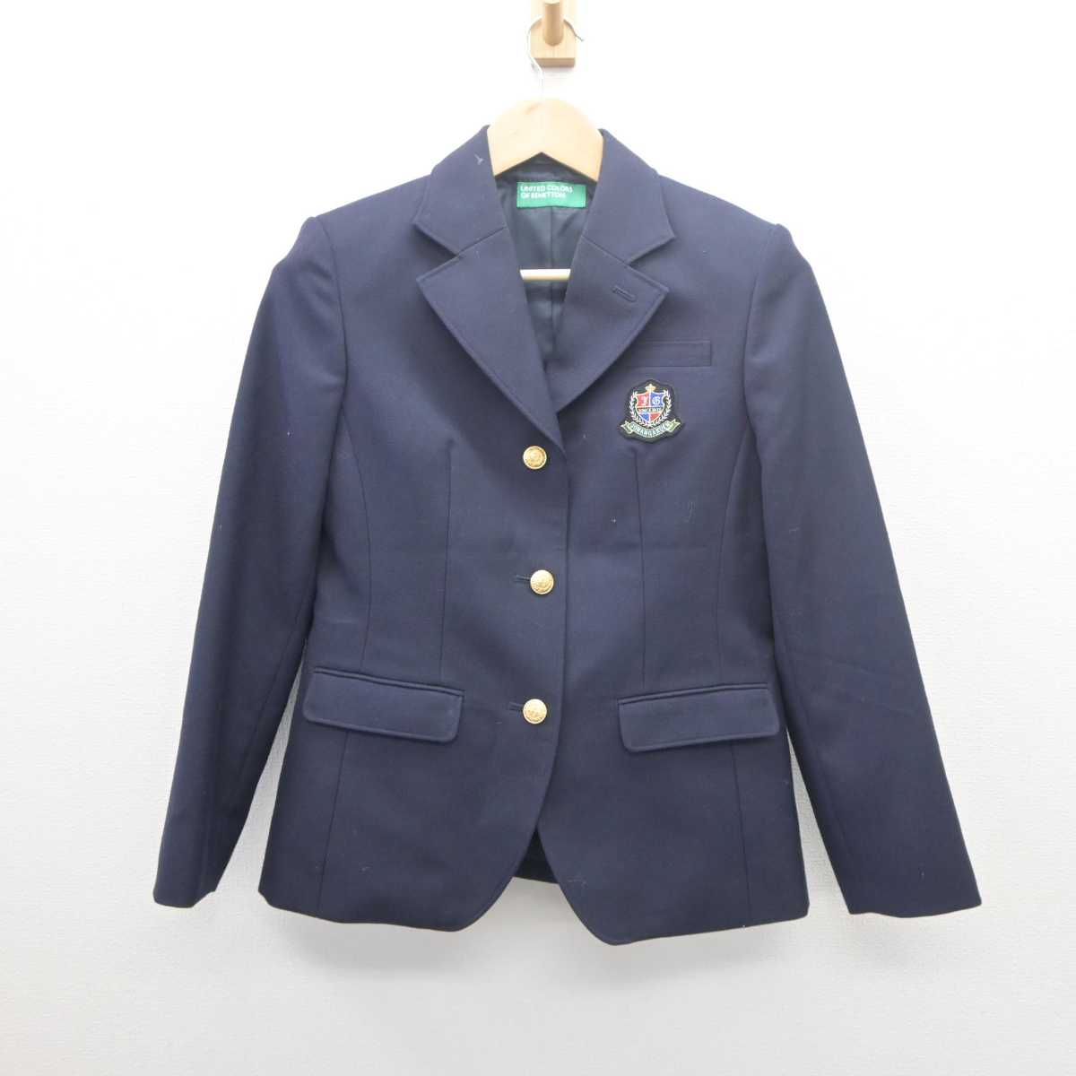 【中古】大阪府 城南学園高等学校 女子制服 3点 (ブレザー・スカート) sf061525