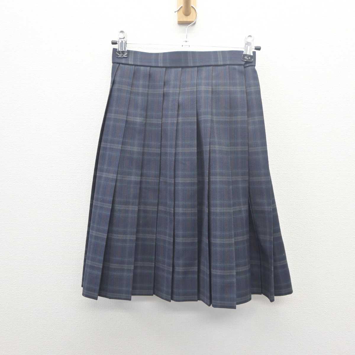 【中古】東京都 豊島高等学校 女子制服 4点 (ブレザー・スカート) sf061529