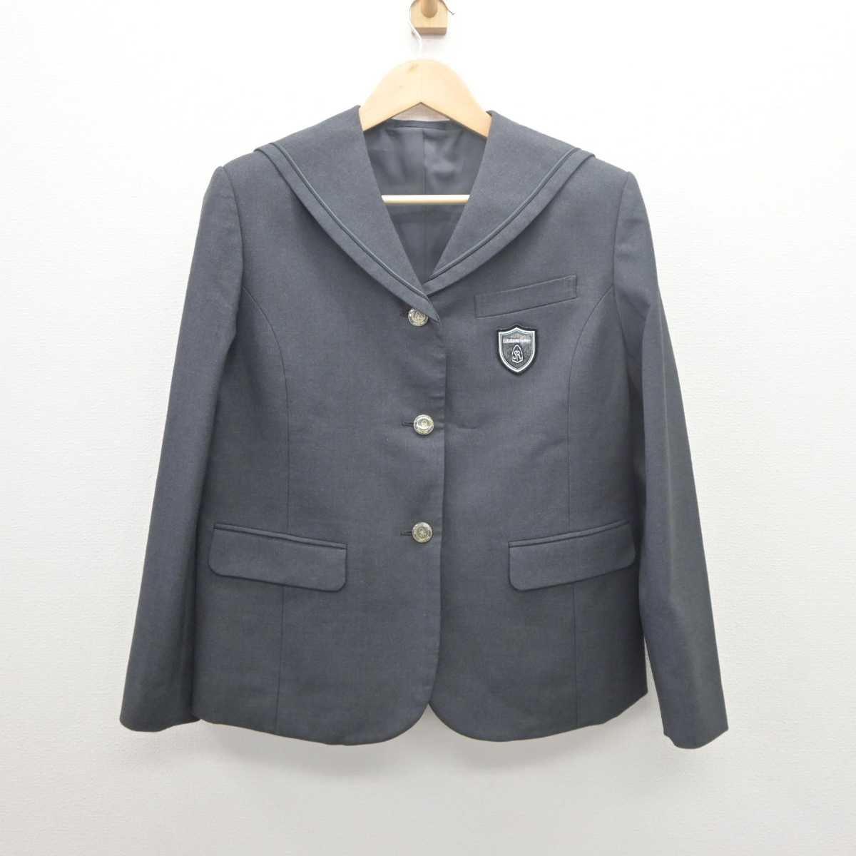 【中古】神奈川県 横浜翠陵中学校 女子制服 3点 (セーラー服・スカート) sf061545