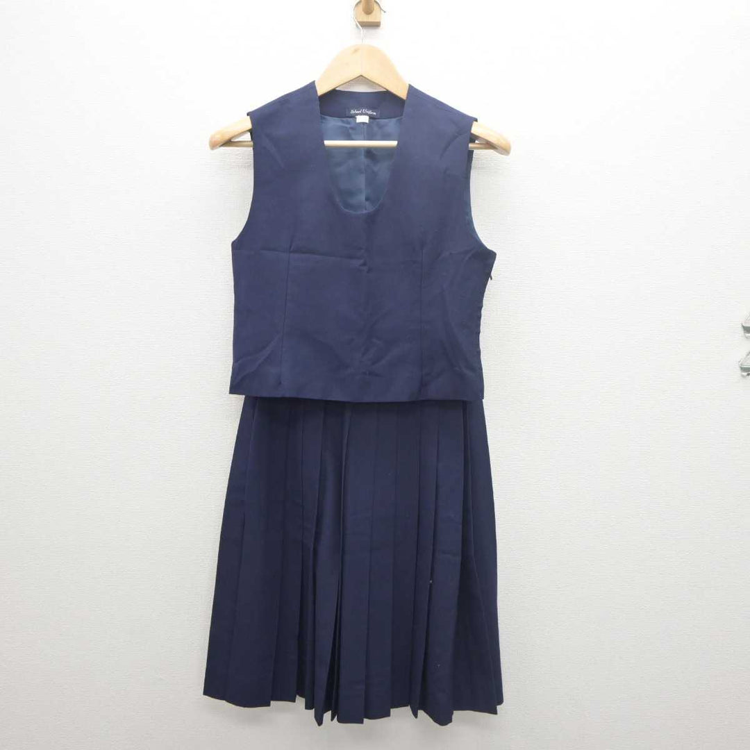 【中古】群馬県 前橋市立第六中学校 女子制服 4点 (ブレザー・ベスト・スカート) sf061554 | 中古制服通販パレイド