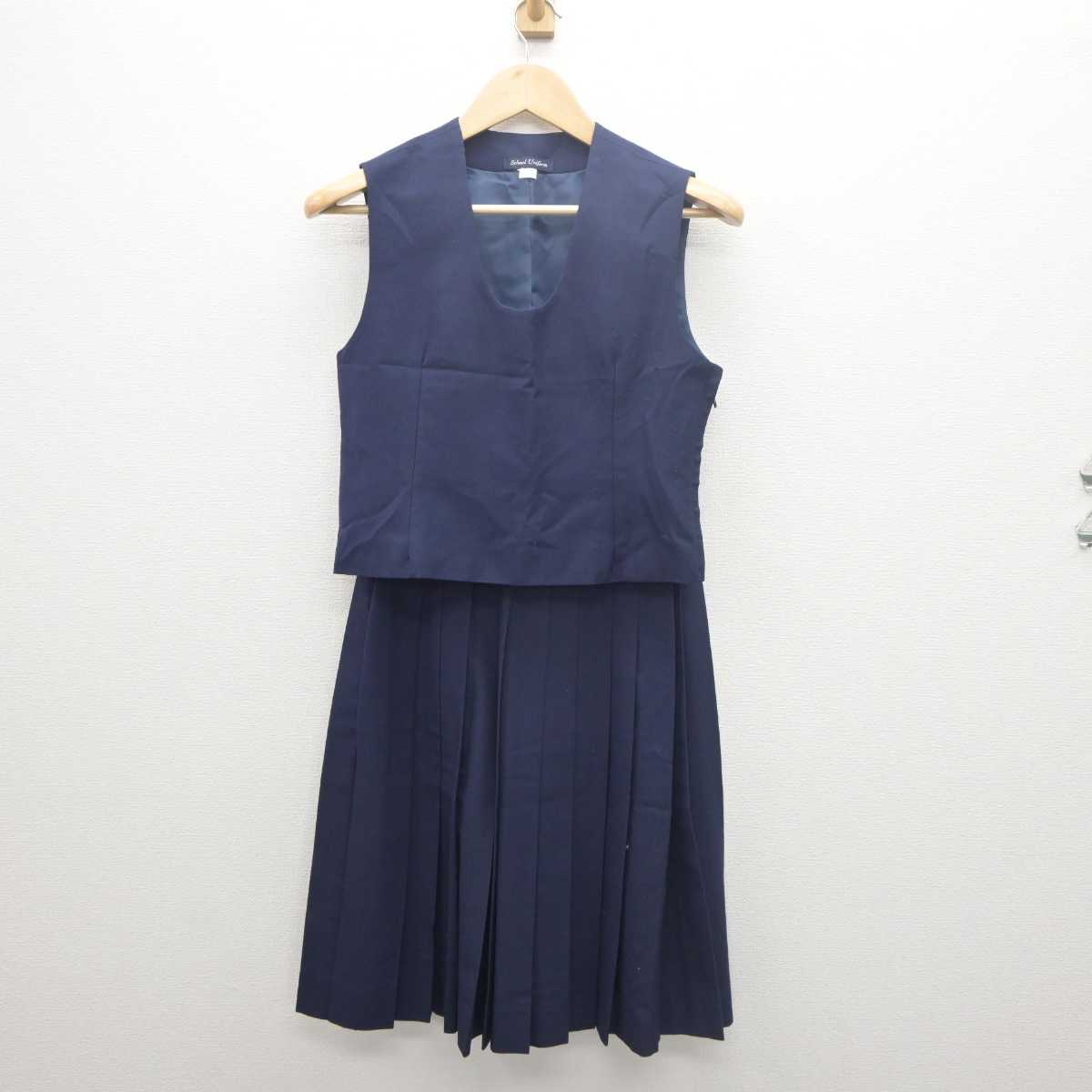 中古】群馬県 前橋市立第六中学校 女子制服 4点 (ブレザー・ベスト・スカート) sf061554 | 中古制服通販パレイド