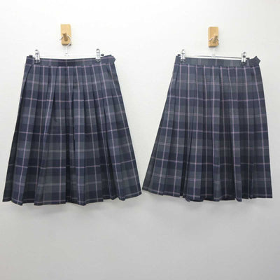 【中古】千葉県 花見川中学校 女子制服 4点 (ブレザー・スカート) sf061569