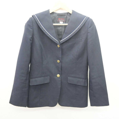 【中古】千葉県 花見川中学校 女子制服 3点 (セーラー服・スカート) sf061570