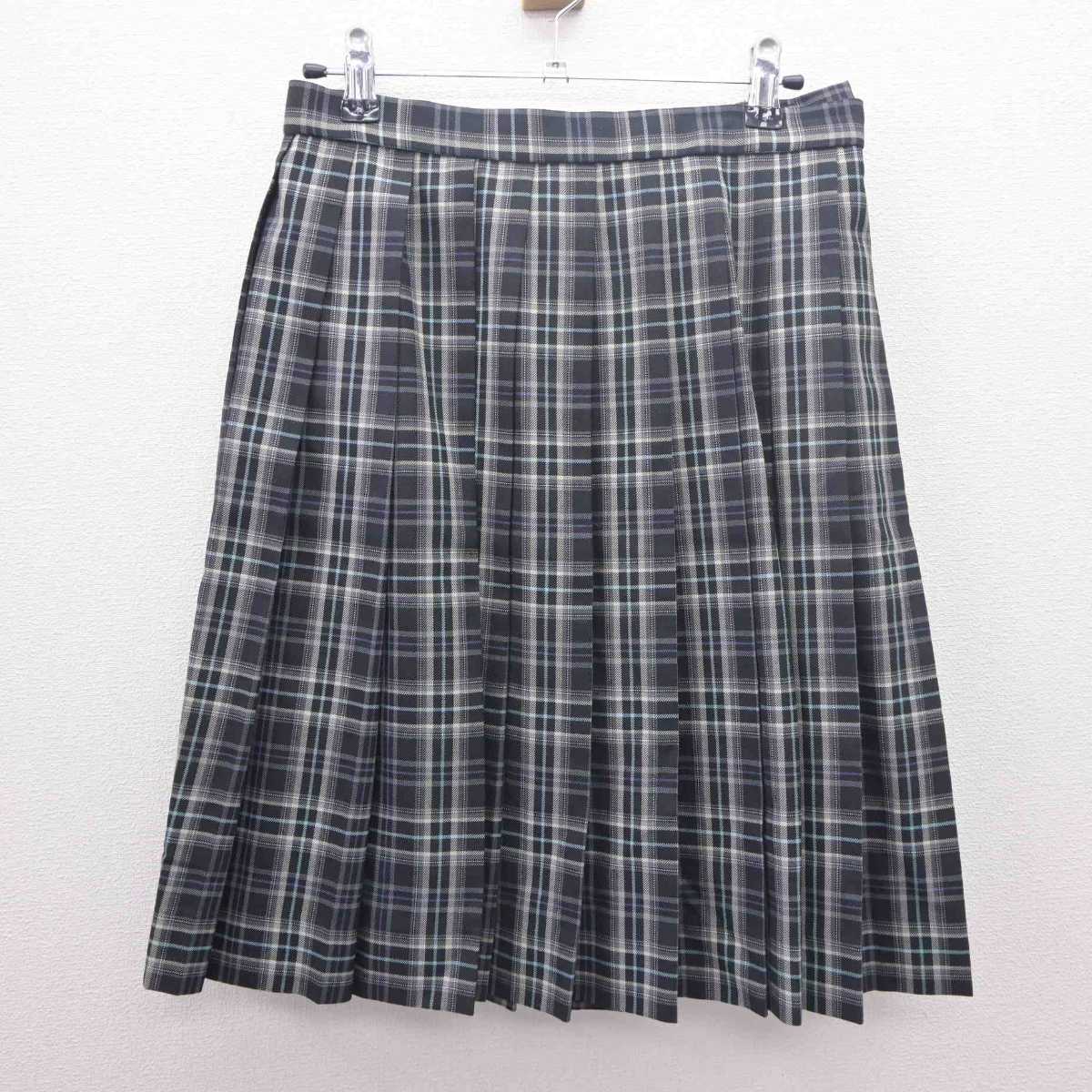 【中古】千葉県 植草学園大学附属高等学校 女子制服 3点 (シャツ・スカート) sf061573