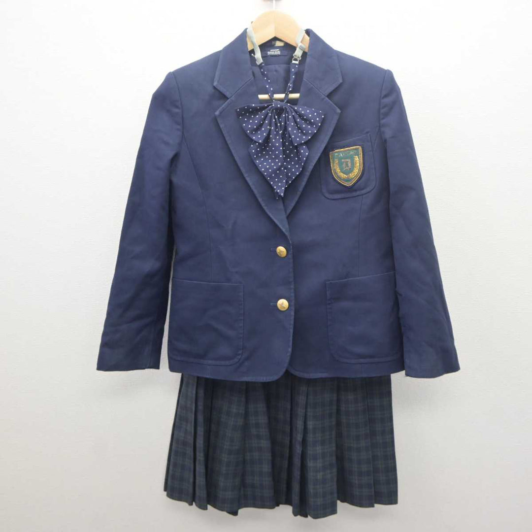 【中古】福岡県 第一薬科大学附属高等学校 女子制服 4点 (ブレザー・ベスト・スカート) sf061574 | 中古制服通販パレイド