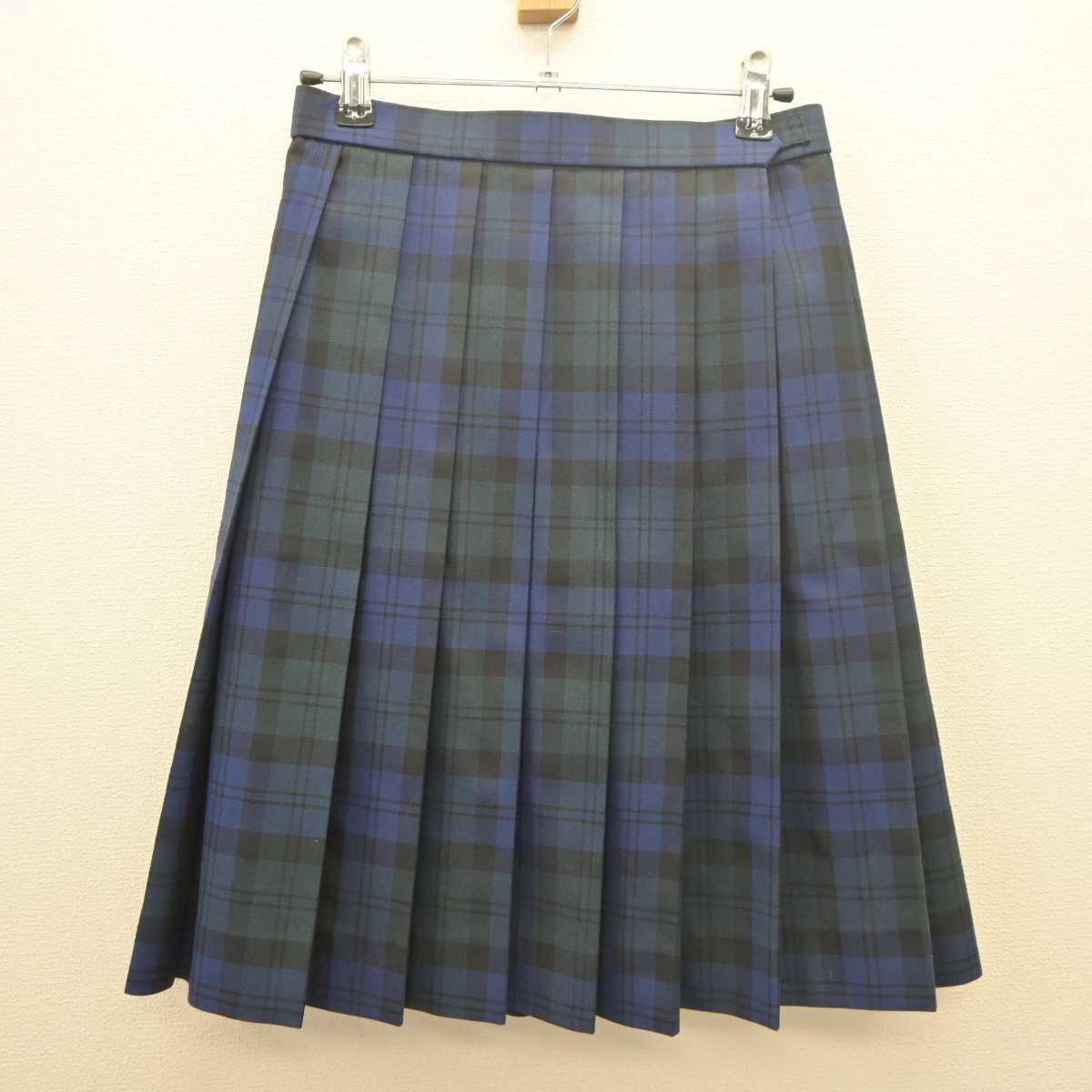 【中古】千葉県 千葉敬愛高等学校/旧制服 女子制服 2点 (ニット・スカート) sf061577