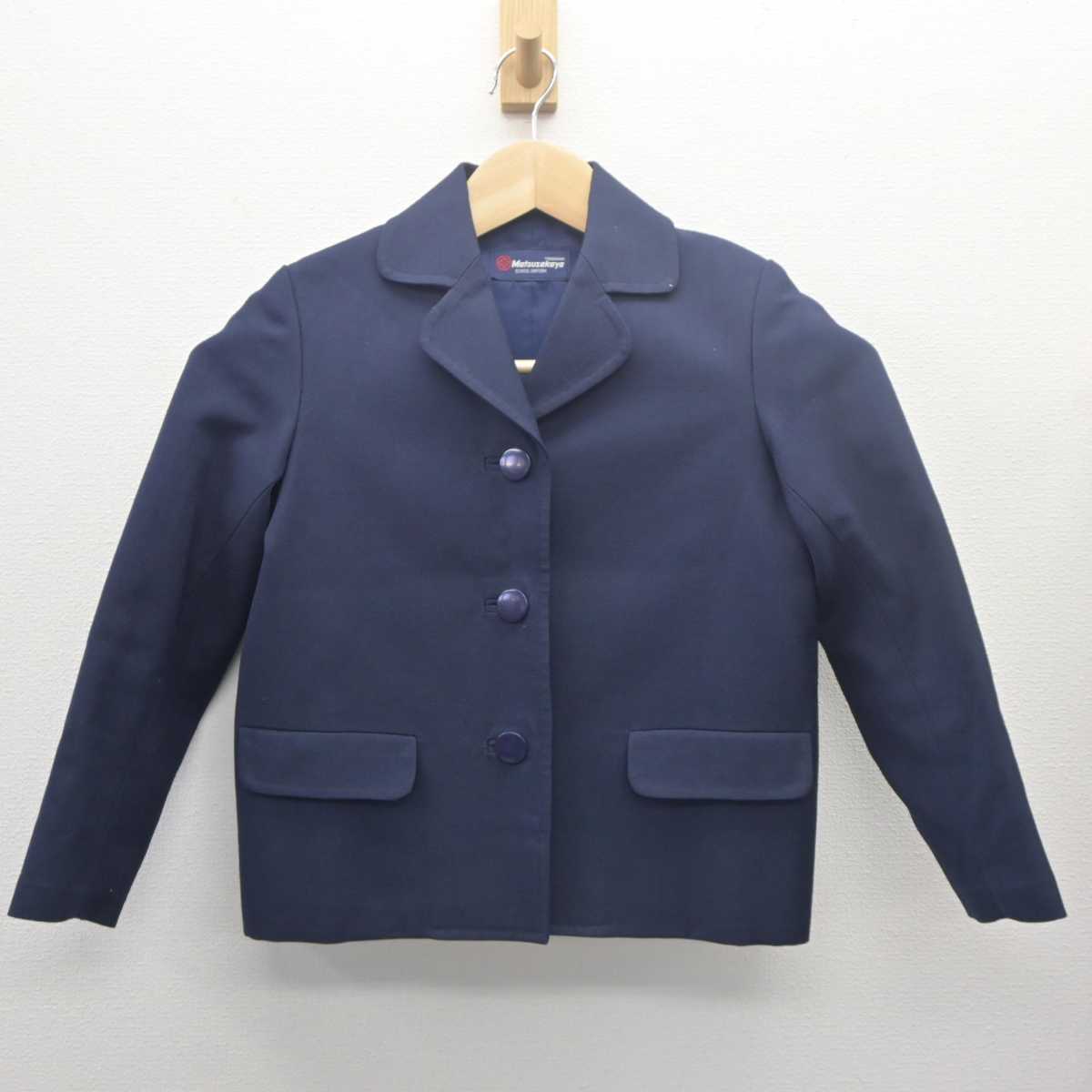 【中古】神奈川県 清泉小学校 女子制服 3点 (ブレザー・ジャンパースカート) sf061596