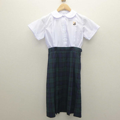 【中古】神奈川県 清泉小学校 女子制服 3点 (シャツ・スカート) sf061600