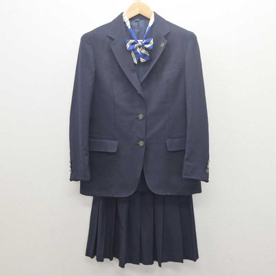 【中古】神奈川県4 大和南高等学校 女子制服 4点 (ブレザー・スカート・スカート) sf061601