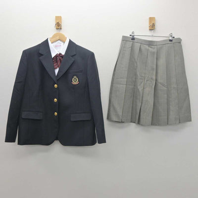 【中古】東京都 東洋高等学校 女子制服 4点 (ブレザー・シャツ・スカート) sf061602