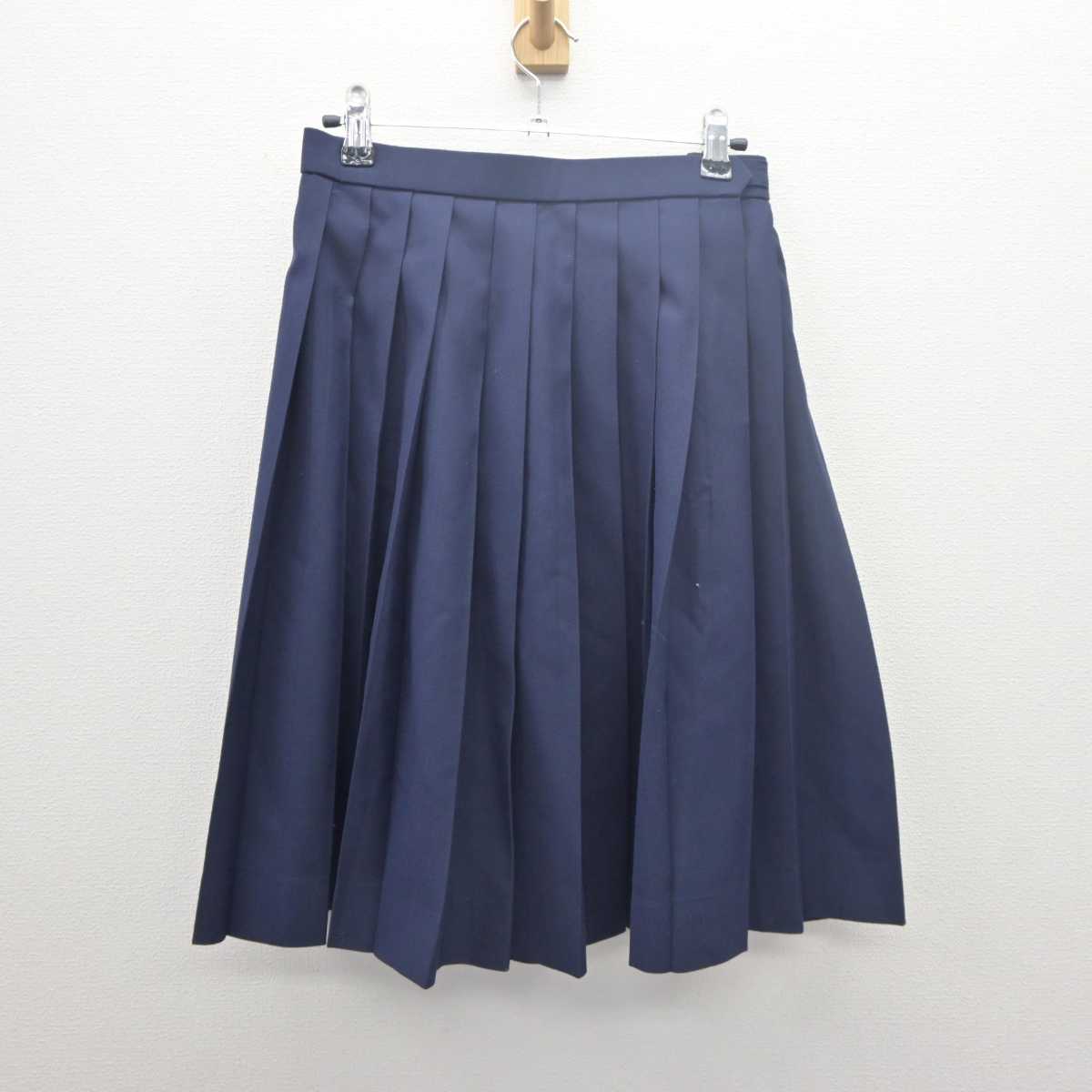 【中古】福岡県 後藤寺中学校 女子制服 3点 (セーラー服・スカート) sf061609