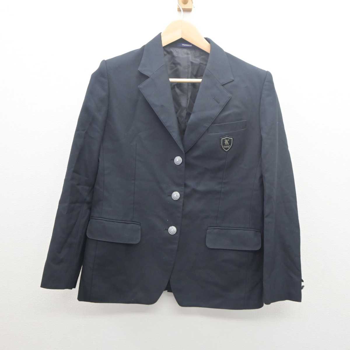 【中古】愛知県 鶴城丘高等学校 女子制服 2点 (ブレザー・スカート) sf061620