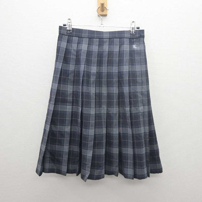 【中古】愛知県 鶴城丘高等学校 女子制服 2点 (ニット・スカート) sf061621