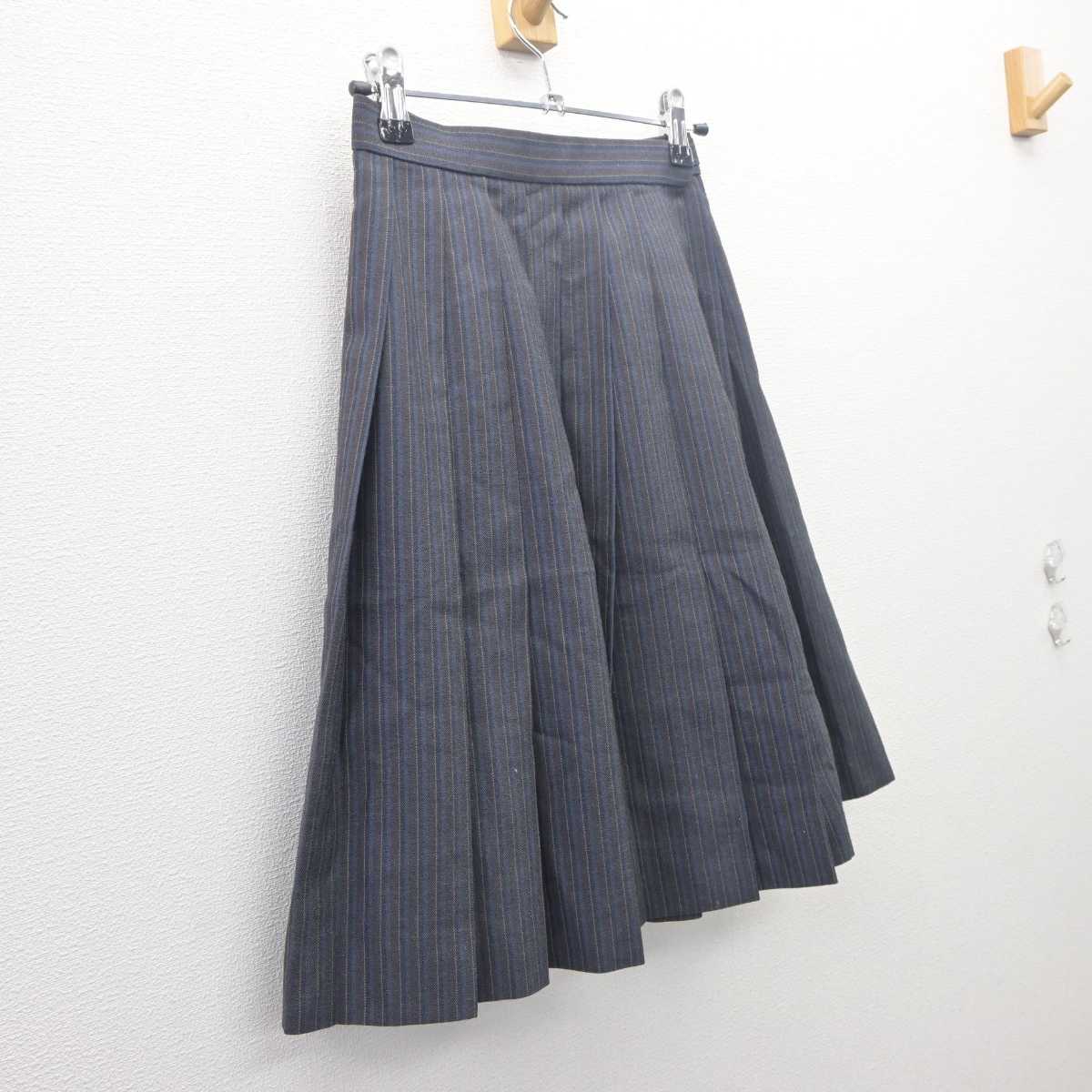 【中古】東京都 東京都立農業高等学校 女子制服 2点 (スカート) sf061631