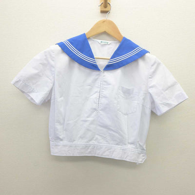 【中古】石川県 北陸学院高等学校 女子制服 2点 (セーラー服) sf061633