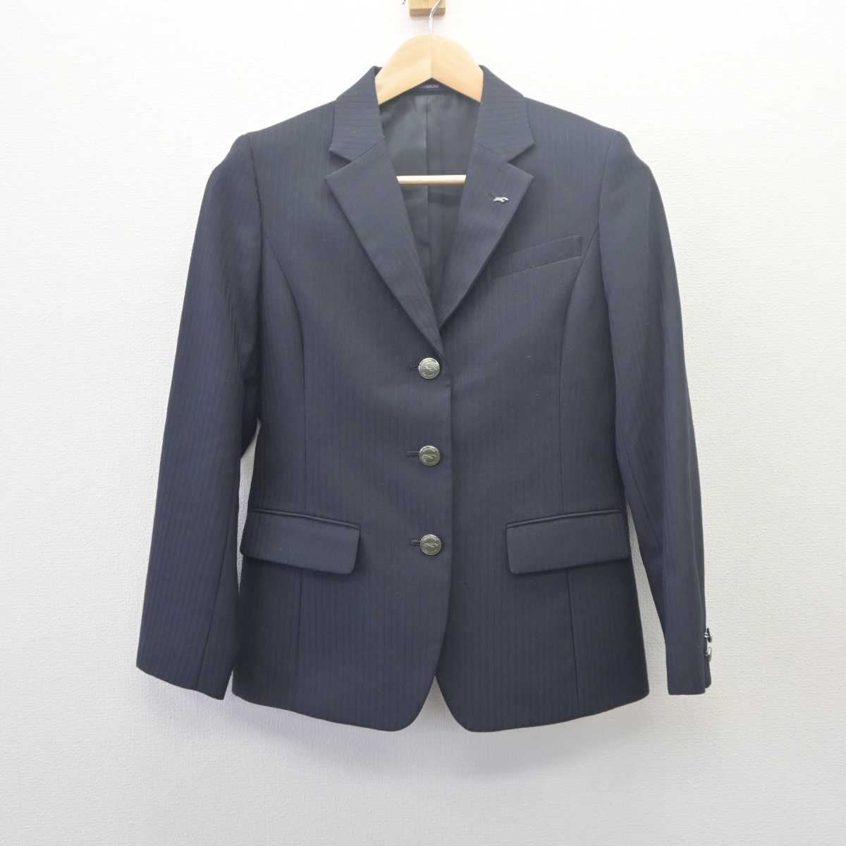 【中古】兵庫県 六甲アイランド高等学校 女子制服 6点 (ブレザー・シャツ・スカート) sf061635