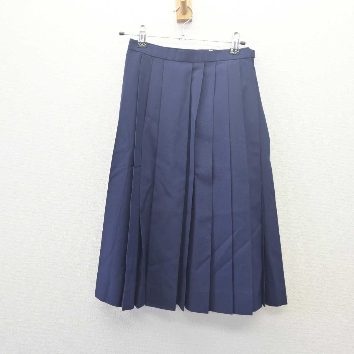 【中古】鹿児島県 大口高等学校 女子制服 3点 (セーラー服・スカート) sf061638