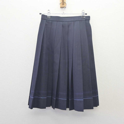 【中古】大阪府 東大谷高等学校 女子制服 5点 (ブレザー・ニット・シャツ・スカート) sf061639