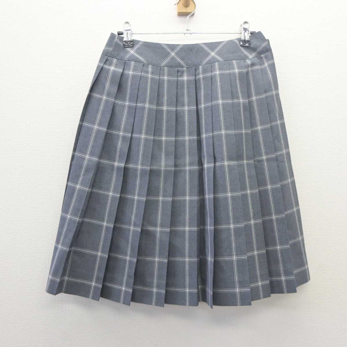 【中古】東京都  星美学園中学校高等学校/旧制服 女子制服 3点 (シャツ・スカート) sf061649