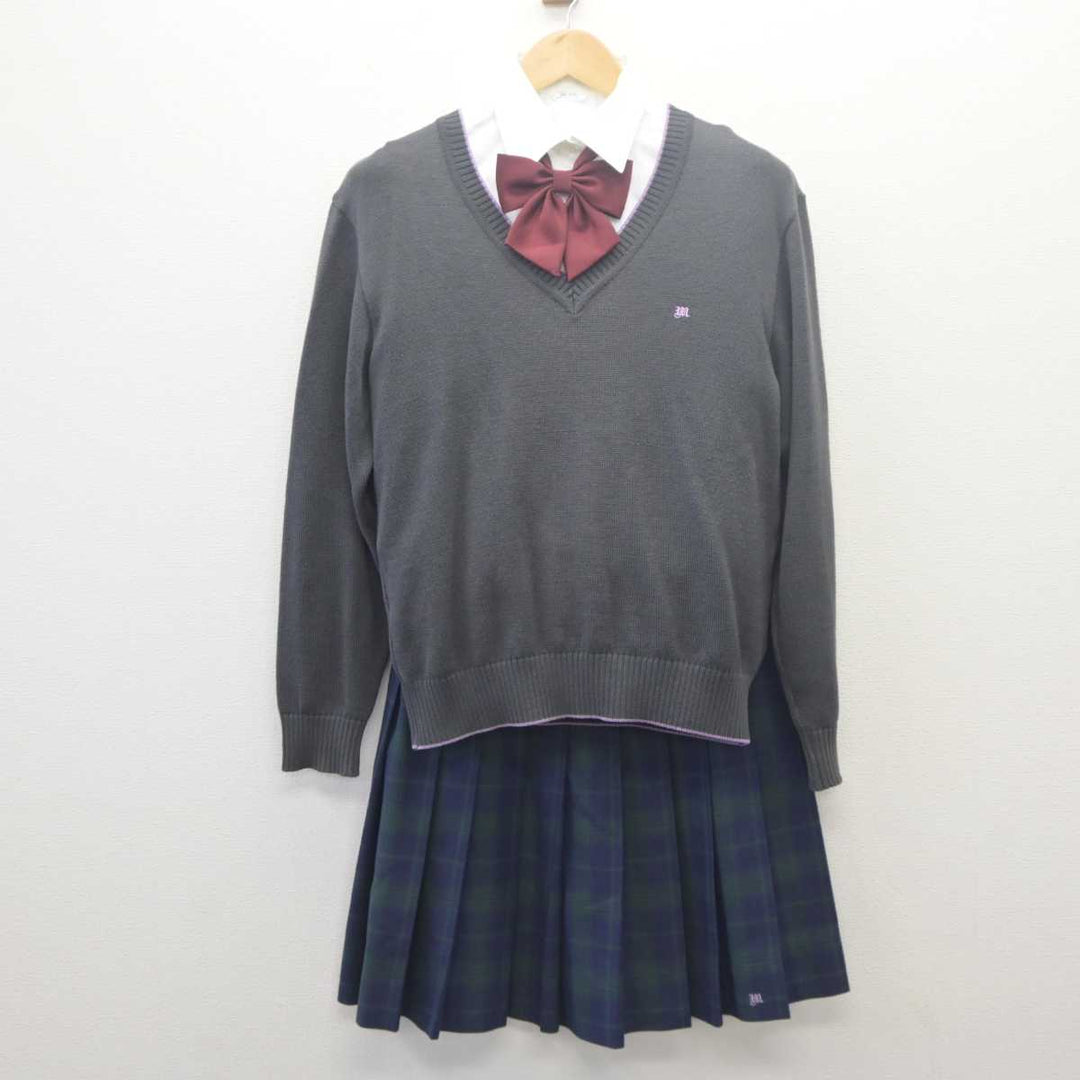 中古】栃木県 壬生高等学校 女子制服 5点 (ブレザー・ニット・シャツ・スカート) sf061659 | 中古制服通販パレイド