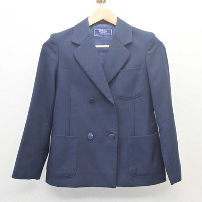 【中古】栃木県 宝木中学校 女子制服 3点 (ブレザー・スカート) sf061661