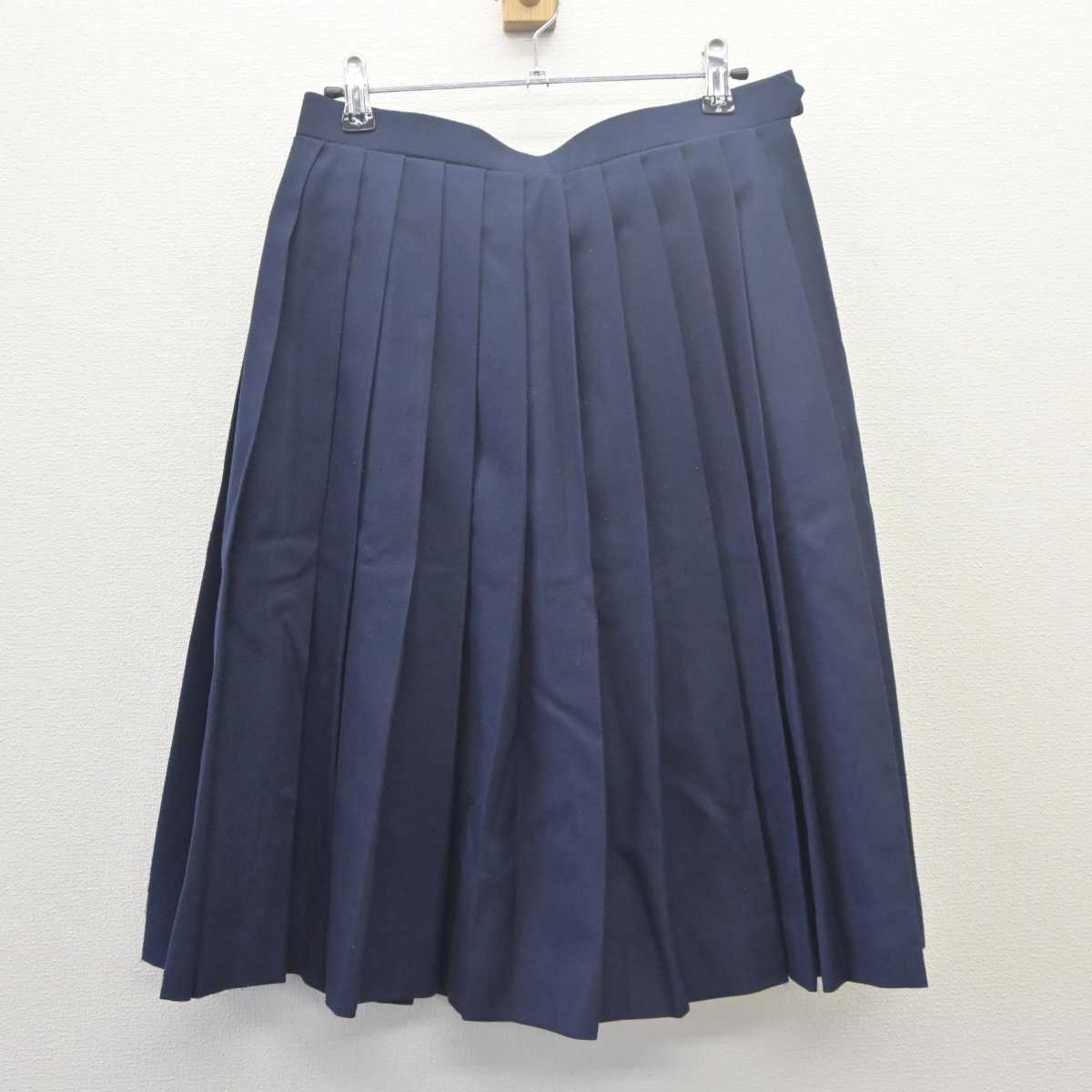 【中古】栃木県 宝木中学校 女子制服 3点 (ブレザー・スカート) sf061661