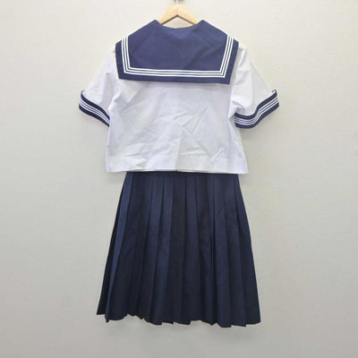 【中古】千葉県 高津中学校 女子制服 3点 (セーラー服・スカート) sf061665