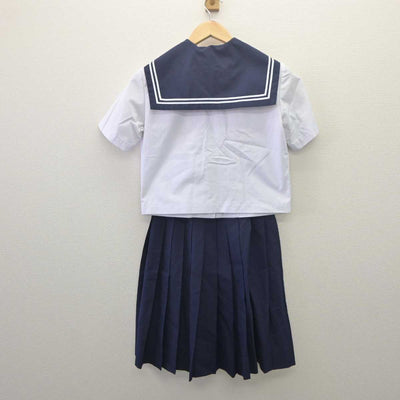 【中古】大分県 大分坂ノ市中学校 女子制服 3点 (セーラー服・スカート) sf061683