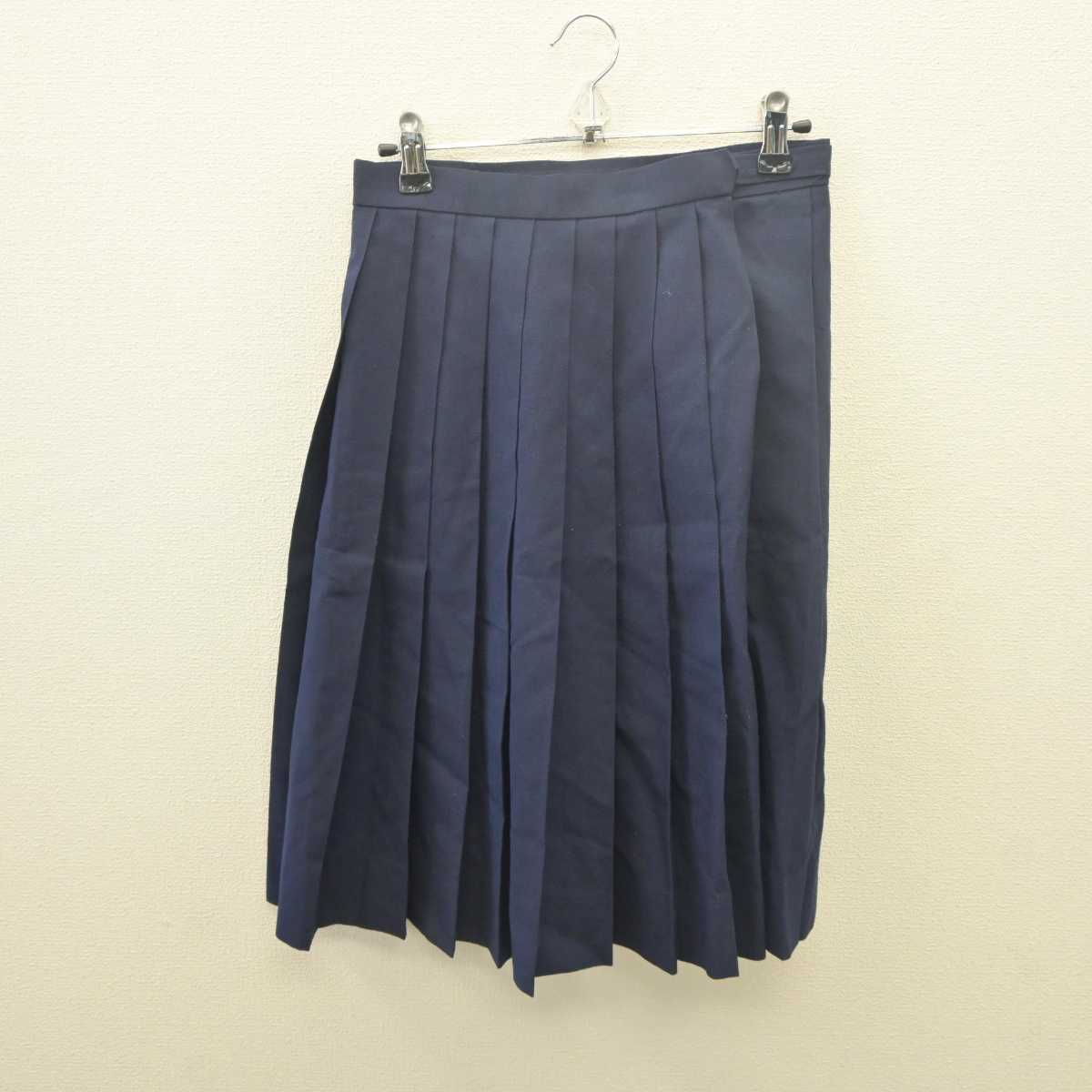 【中古】大分県 大分坂ノ市中学校 女子制服 3点 (セーラー服・スカート) sf061683