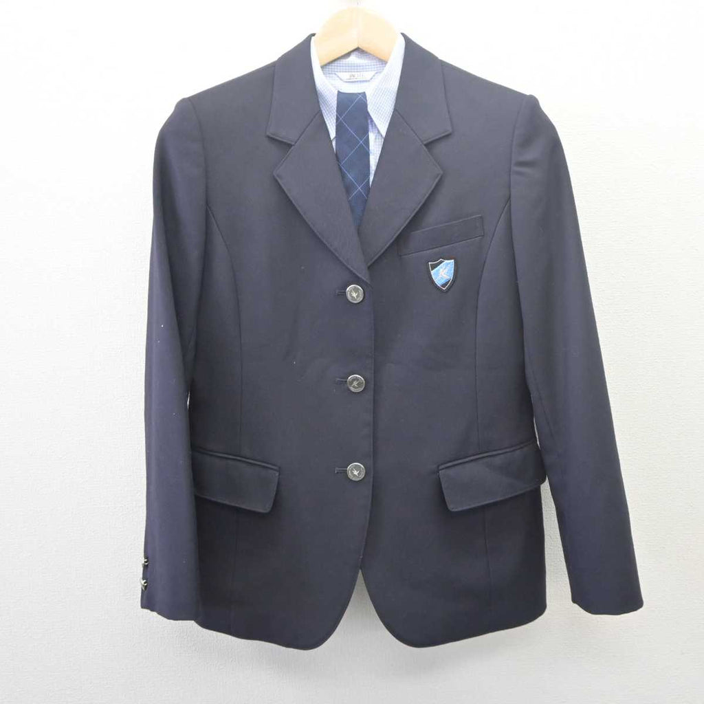 【中古】北海道 札幌清田高等学校 女子制服 3点 (ブレザー・シャツ) sf061686 | 中古制服通販パレイド