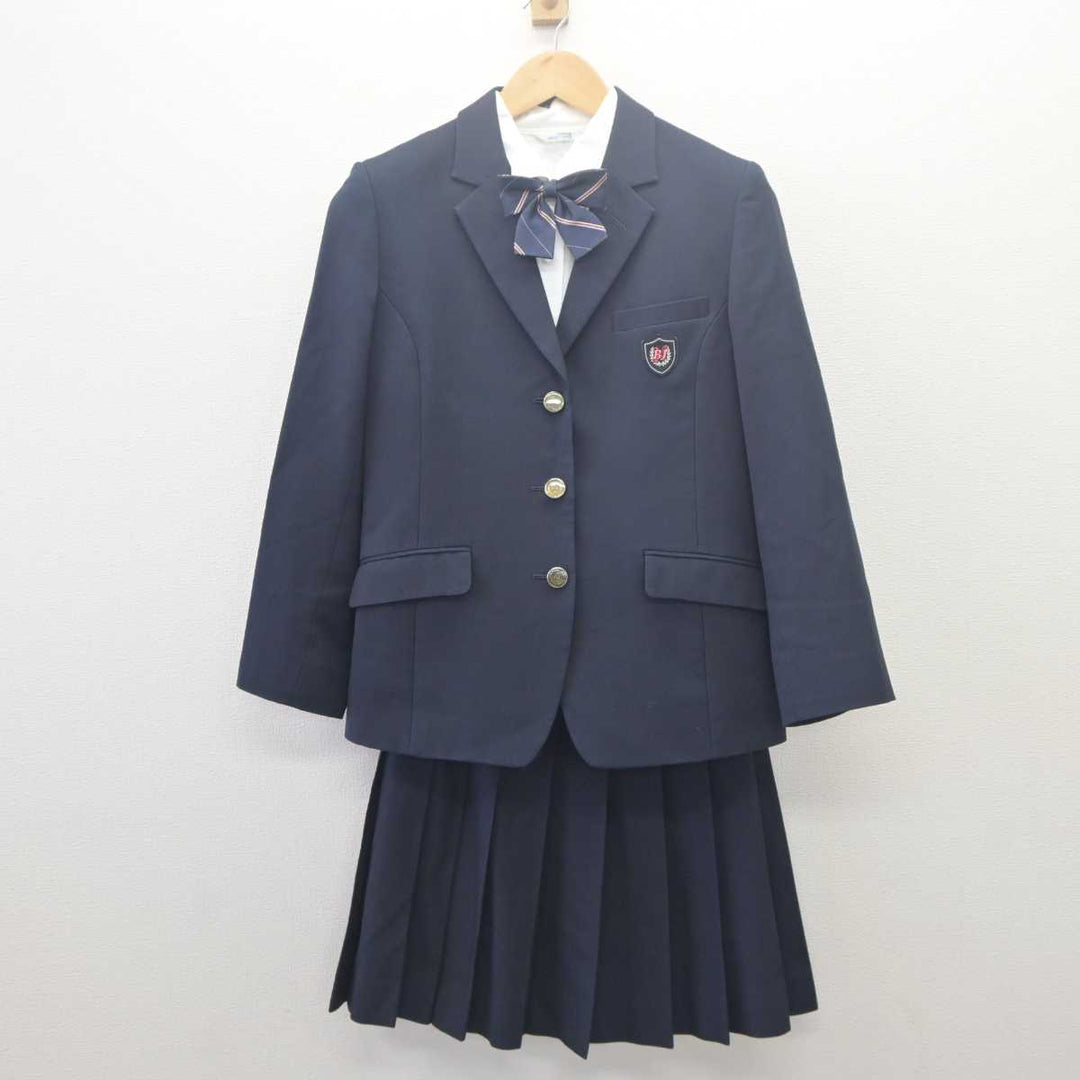 【中古】東京都 日本大学豊山女子高等学校 女子制服 3点 (ブレザー・シャツ・スカート) sf061698