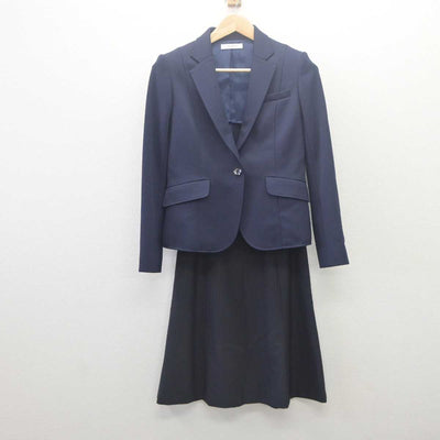 【中古】 事務服 女子制服 3点 (ブレザー・ベスト・スカート) sf061701