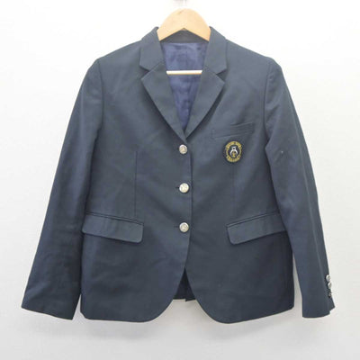 【中古】大分県 福徳学院高等学校 女子制服 4点 (ブレザー・シャツ・シャツ・スカート) sf061706