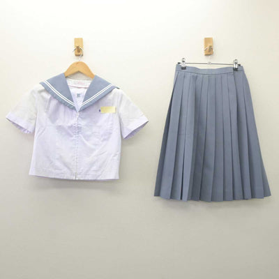 【中古】大分県 宇佐市立北部中学校 女子制服 2点 (セーラー服・スカート) sf061708