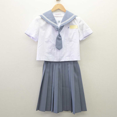 【中古】大分県 宇佐市立北部中学校 女子制服 2点 (セーラー服・スカート) sf061709