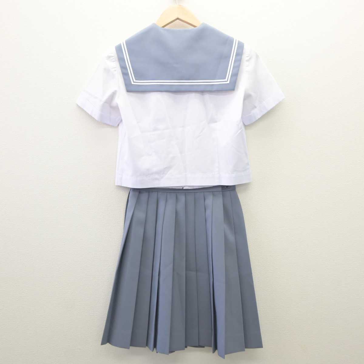 【中古】大分県 宇佐市立北部中学校 女子制服 2点 (セーラー服・スカート) sf061709