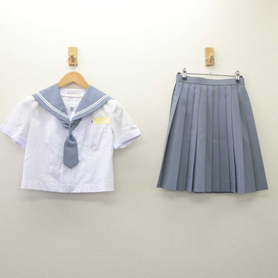 【中古】大分県 宇佐市立北部中学校 女子制服 2点 (セーラー服・スカート) sf061709