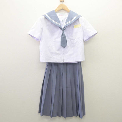 【中古】大分県 宇佐市立北部中学校 女子制服 2点 (セーラー服・スカート) sf061711