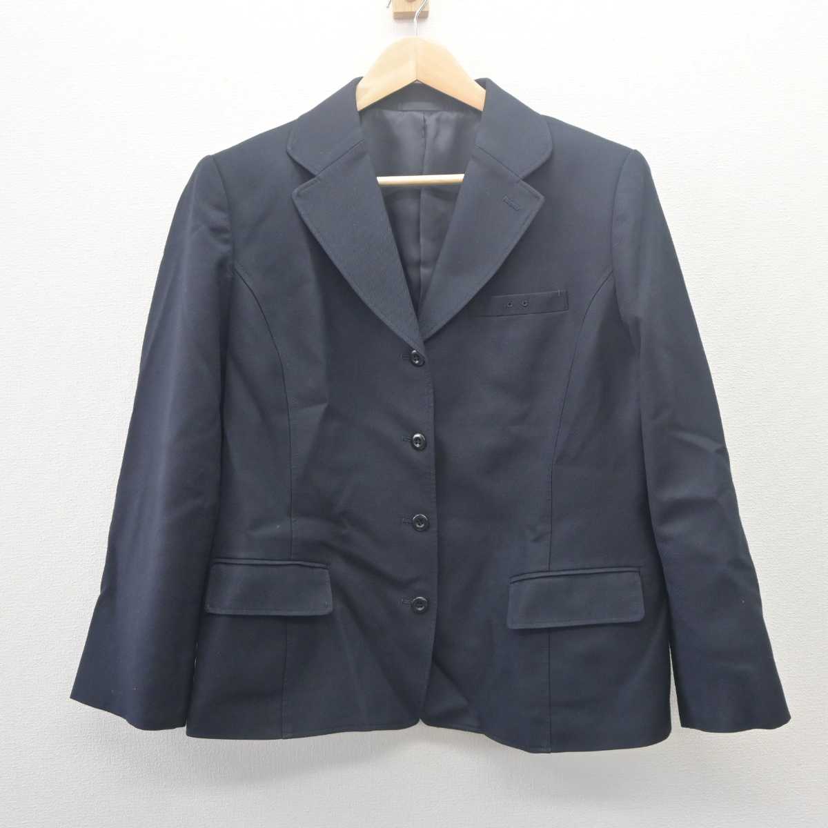 【中古】大分県 宇佐産業科学高等学校 女子制服 2点 (ブレザー・スカート) sf061716