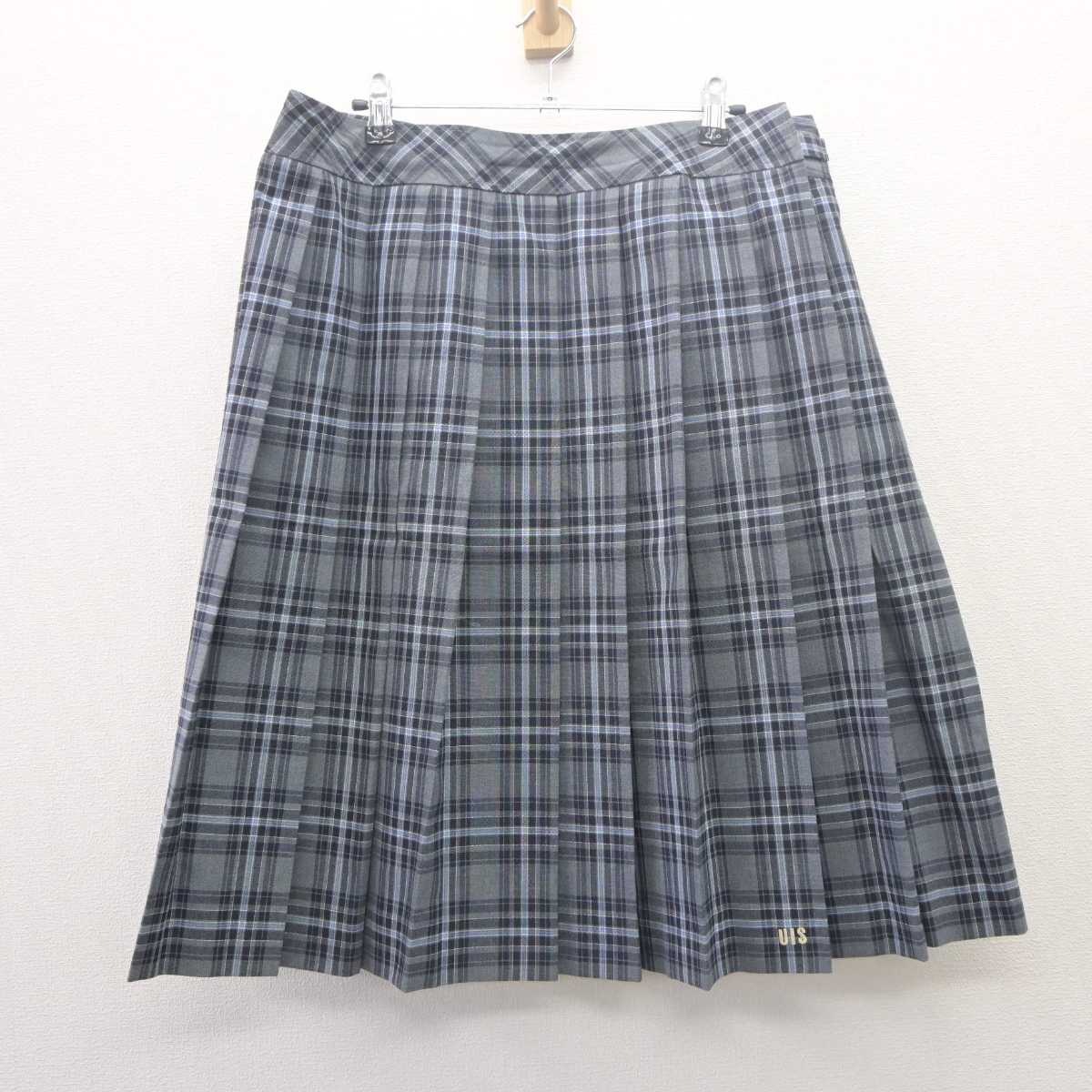 【中古】大分県 宇佐産業科学高等学校 女子制服 2点 (ニット・スカート) sf061717