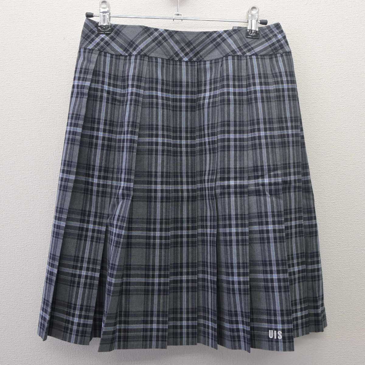 【中古】大分県 宇佐産業科学高等学校 女子制服 2点 (シャツ・スカート) sf061722