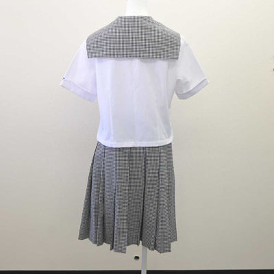 【中古】埼玉県 武蔵越生高等学校 女子制服 3点 (セーラー服・スカート) sf061724