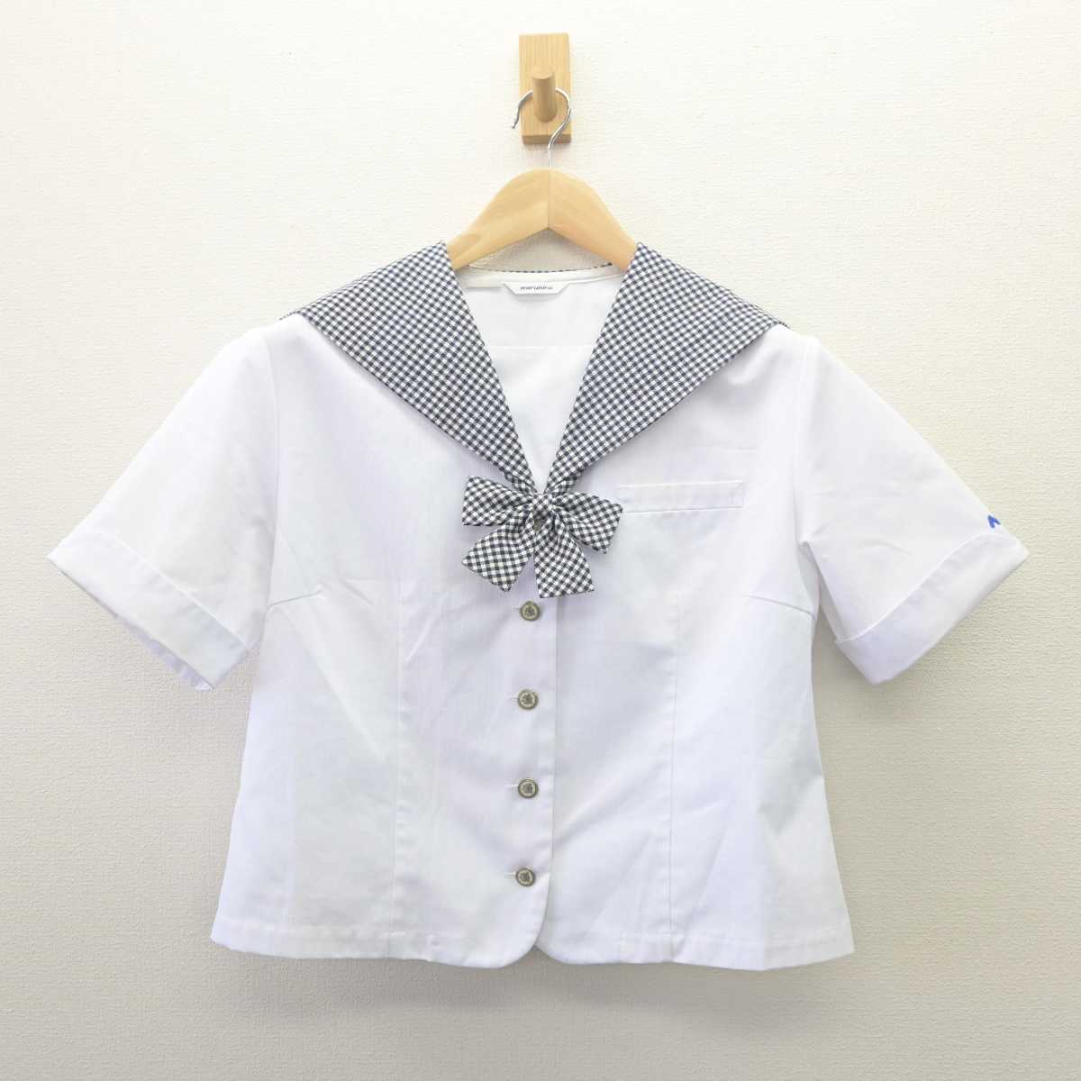 【中古】埼玉県 武蔵越生高等学校 女子制服 3点 (ニット・セーラー服) sf061725