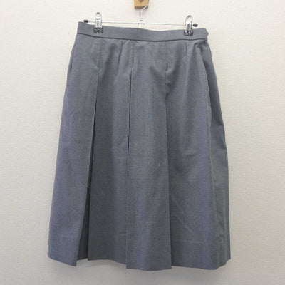 【中古】埼玉県 加治中学校 女子制服 3点 (ベスト・シャツ・スカート) sf061728