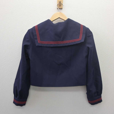 【中古】熊本県 白川中学校 女子制服 2点 (セーラー服・ジャンパースカート) sf061732