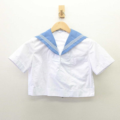 【中古】熊本県 白川中学校 女子制服 1点 (シャツ) sf061734