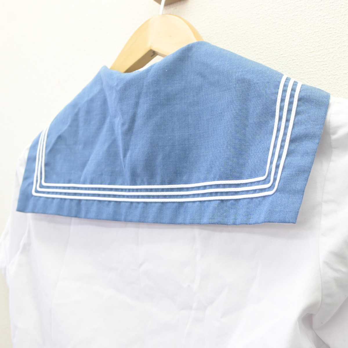 【中古】熊本県 白川中学校 女子制服 1点 (シャツ) sf061734